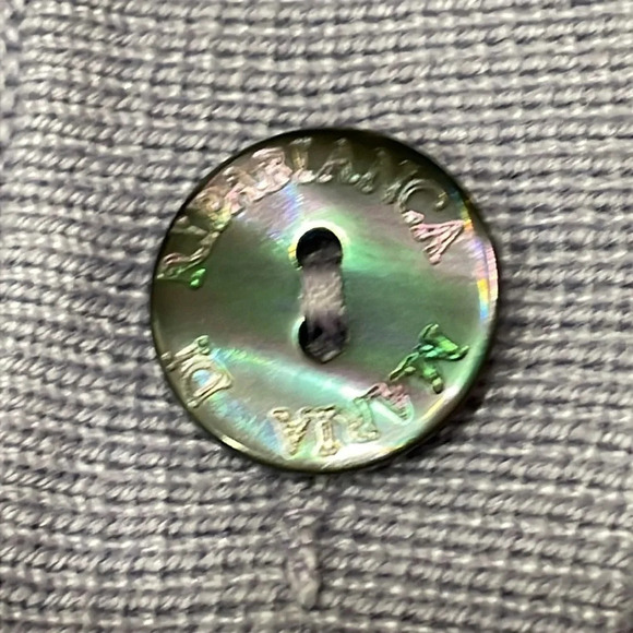 Jennifer Tyler Cashmere Silk Lavender Button Front Cardigan Sweater Pockets S - Picture 11 of 16